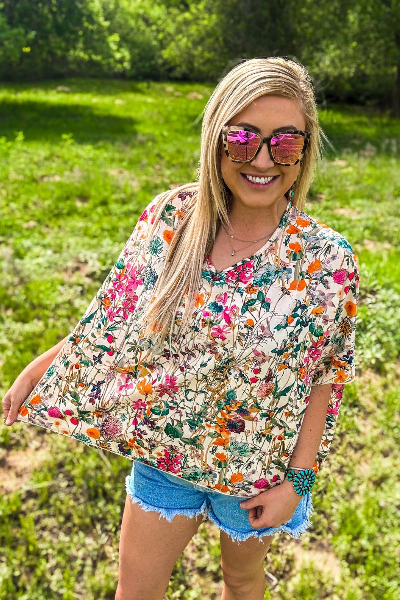 Sterling Kreek Field of Flowers Top
