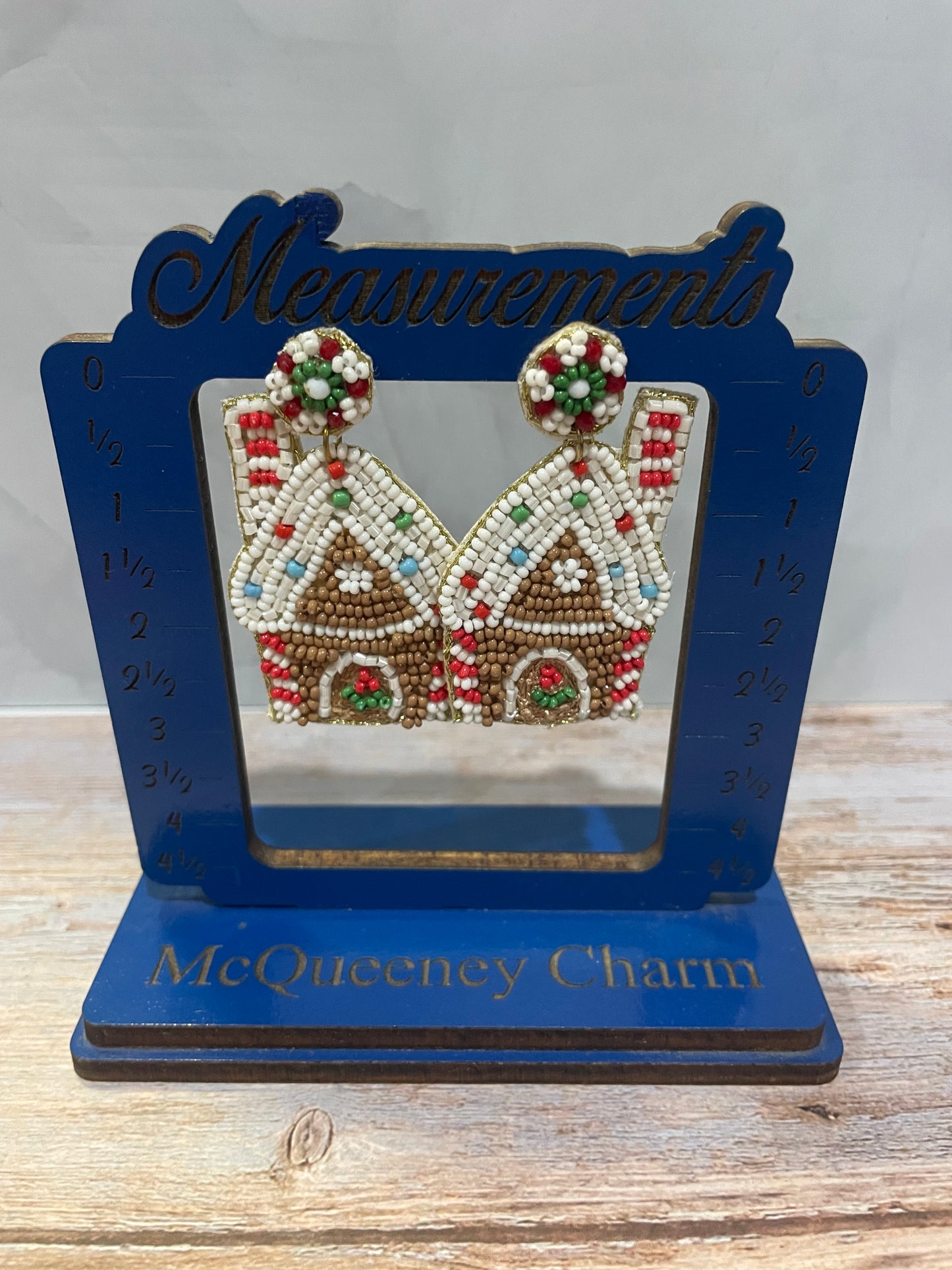 Gingerbread House Earrings