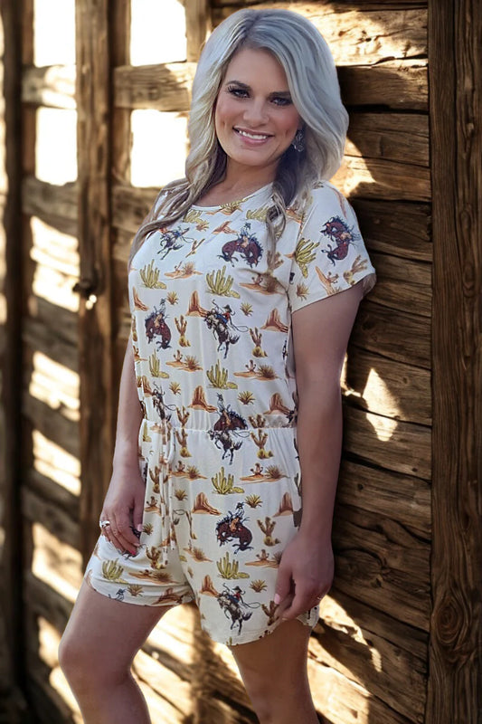 Sterling Kreek Down in the Desert Romper