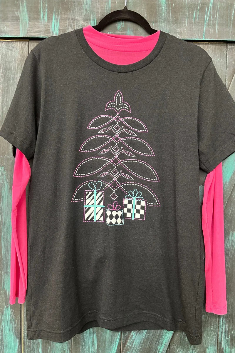 Sterling Kreek Boot Scootin' Christmas Tee