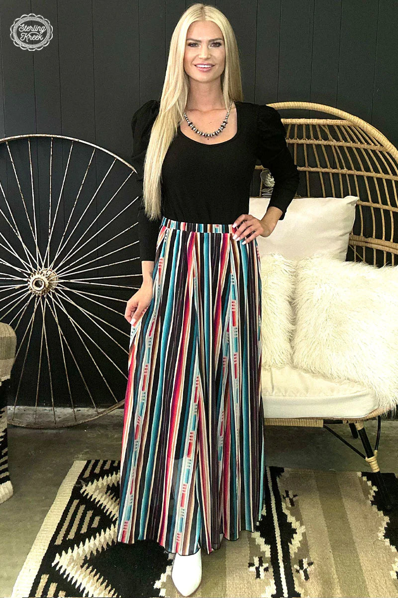 Sterling Kreek Serape Kreek Maxi Skirt