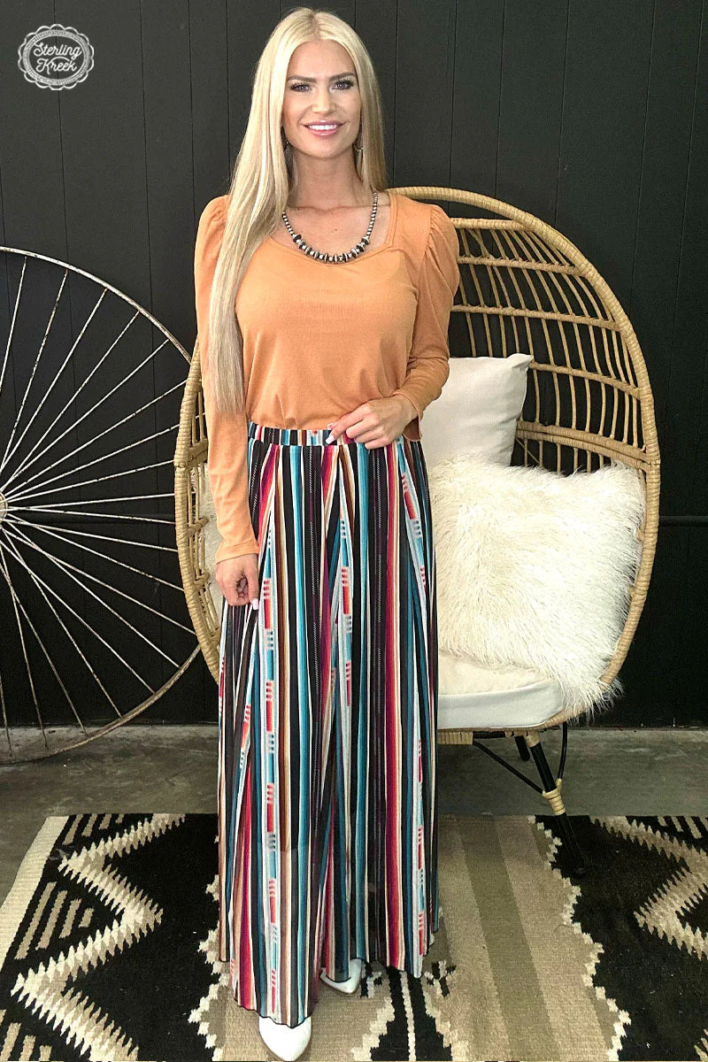 Sterling Kreek Serape Kreek Maxi Skirt