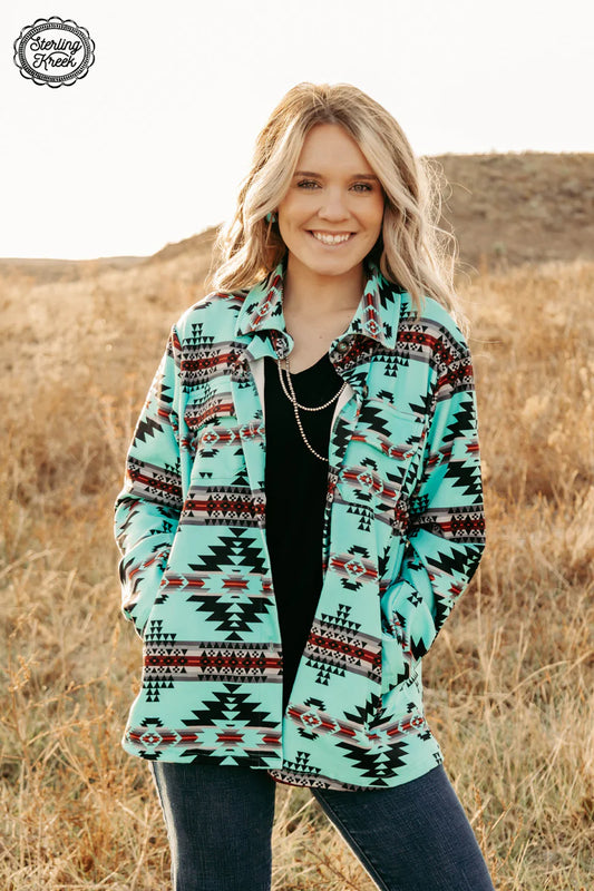 Sterling Kreek Colorado Aztec Shacket