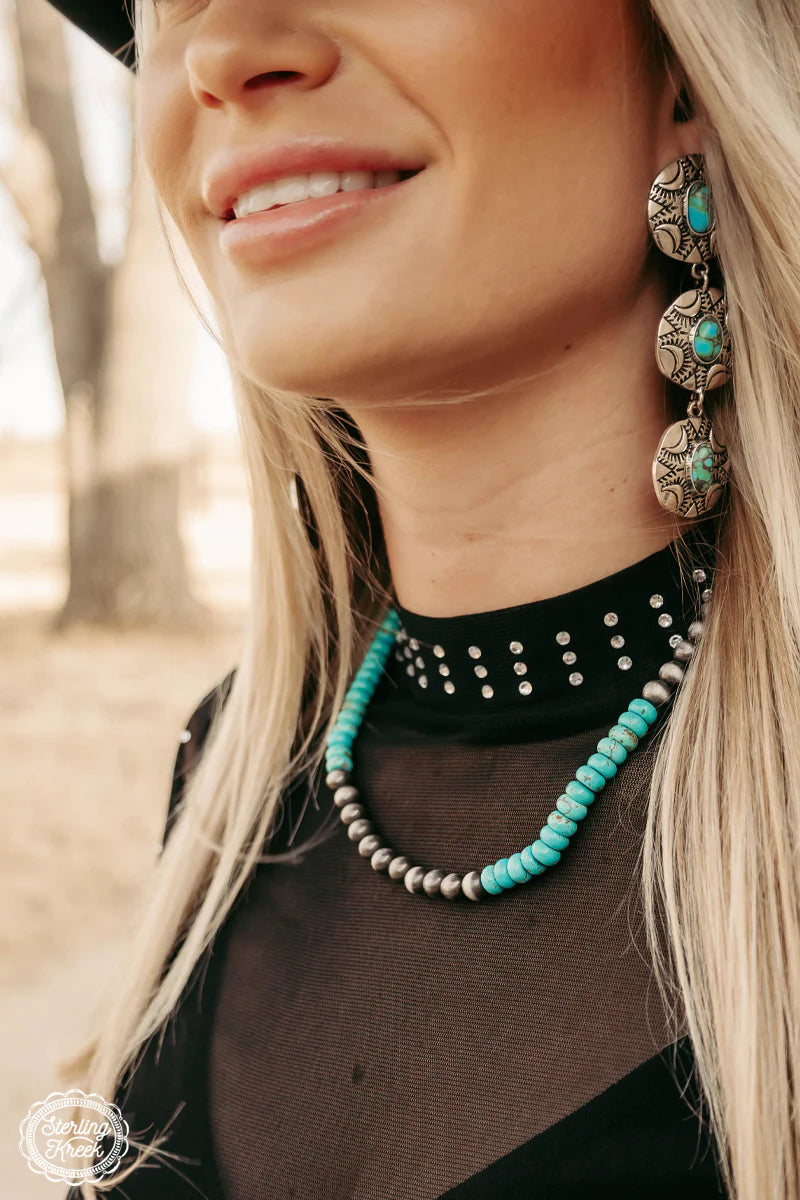 Sterling Kreek Western River Necklace