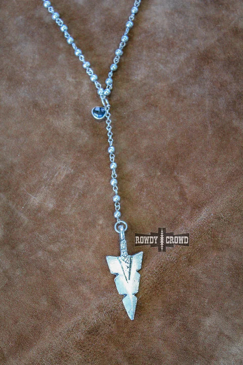 Rowdy Crowd Arrowhead River Necklace