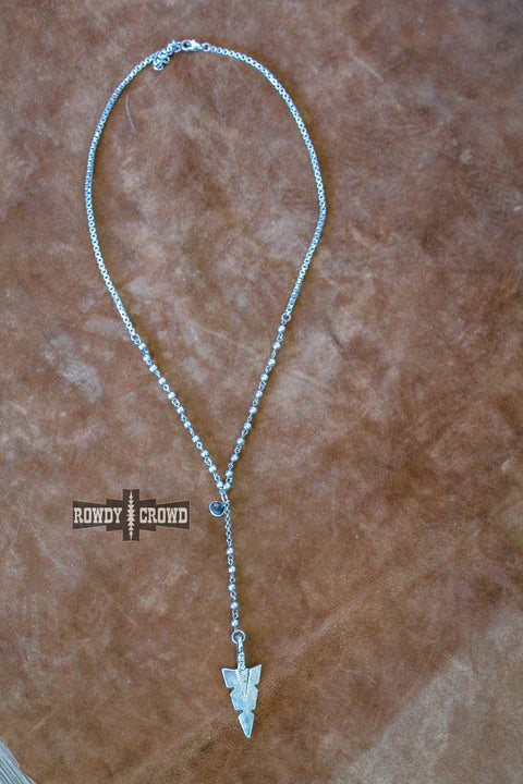 Rowdy Crowd Arrowhead River Necklace