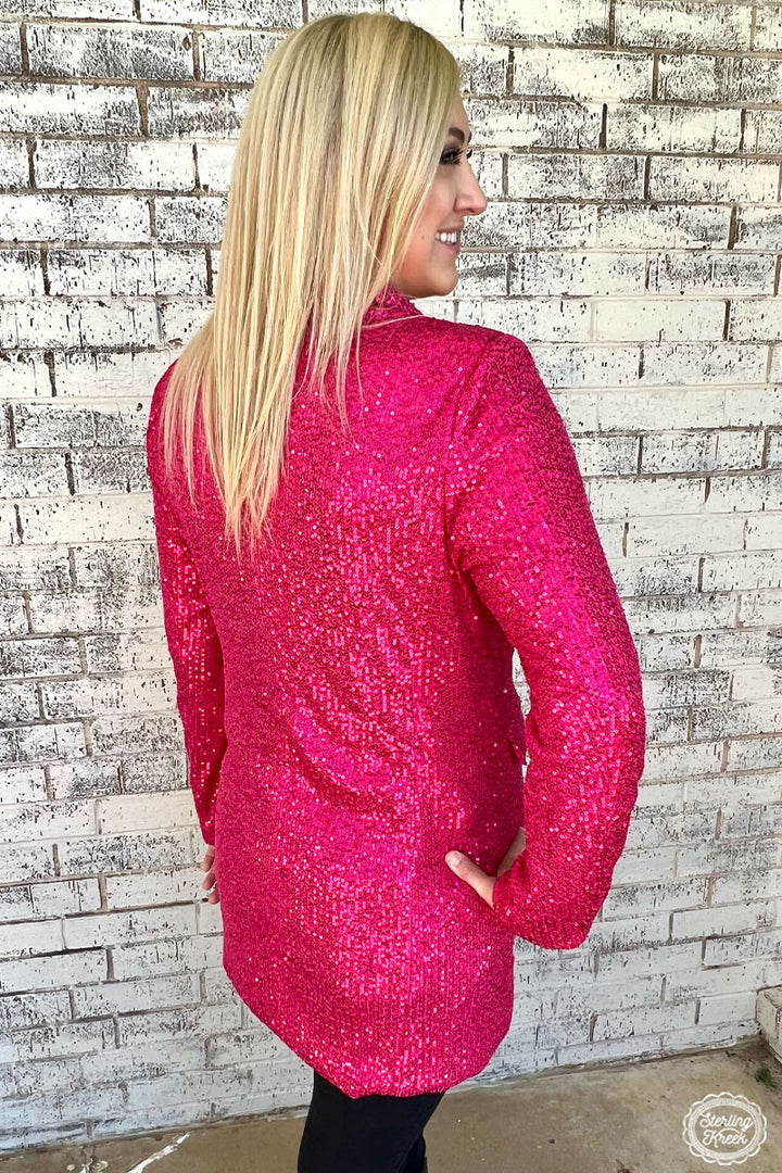 Sterling Kreek Blingin Blazer Pink