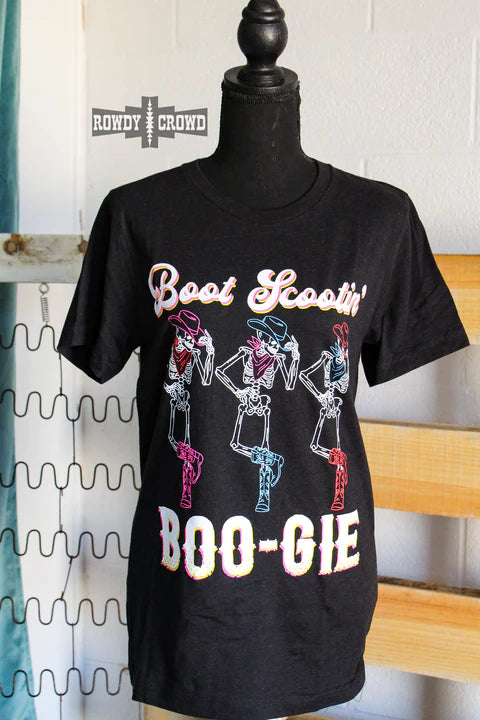 Rowdy Crowd Boot Scootin BOO-gie Tee