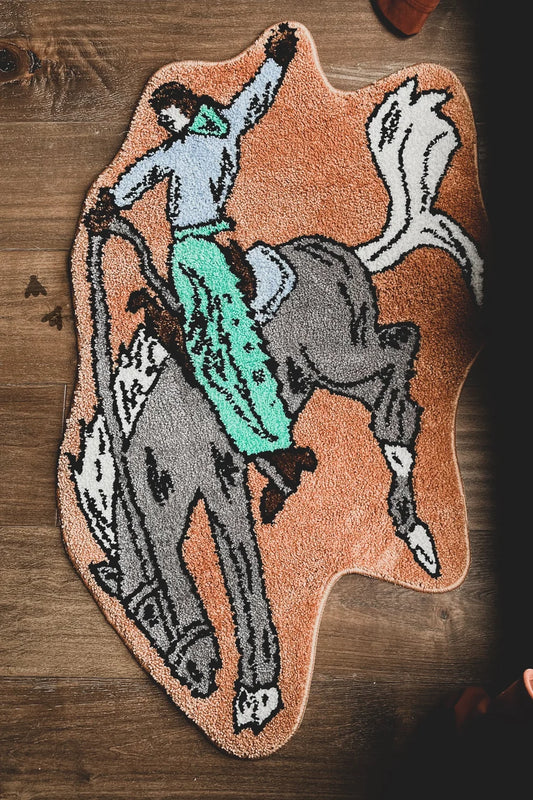 2 Fly Co. Rodeo Rug* Bronc Buster