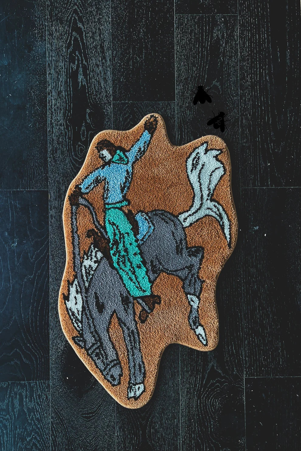 2 Fly Co. Rodeo Rug* Bronc Buster