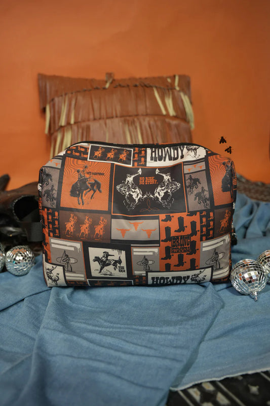 2 Fly Co. That Traveler Bag *Cowboy Collage