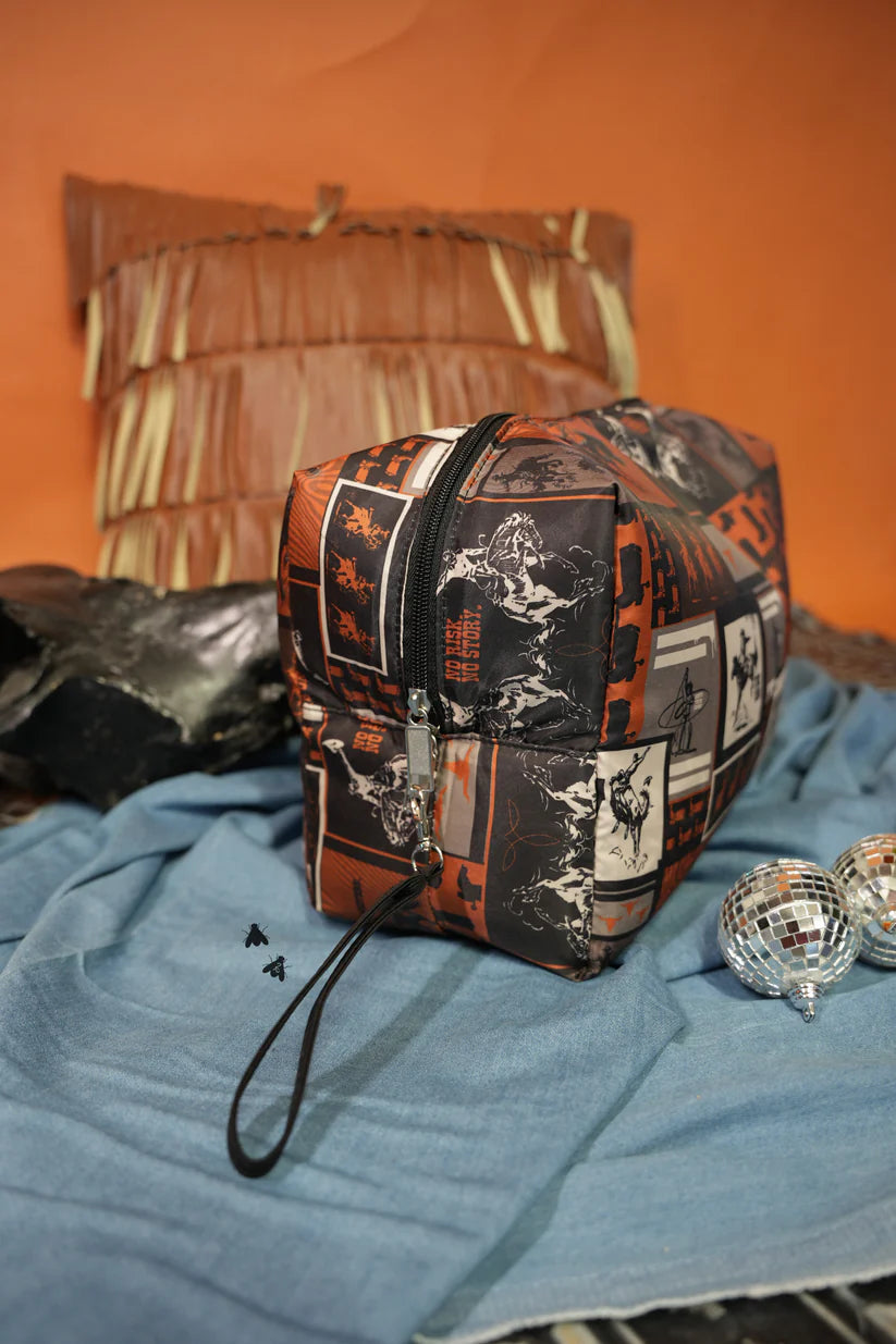 2 Fly Co. That Traveler Bag *Cowboy Collage