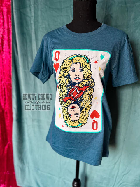 Rowdy Crowd Queen of Hearts Tee