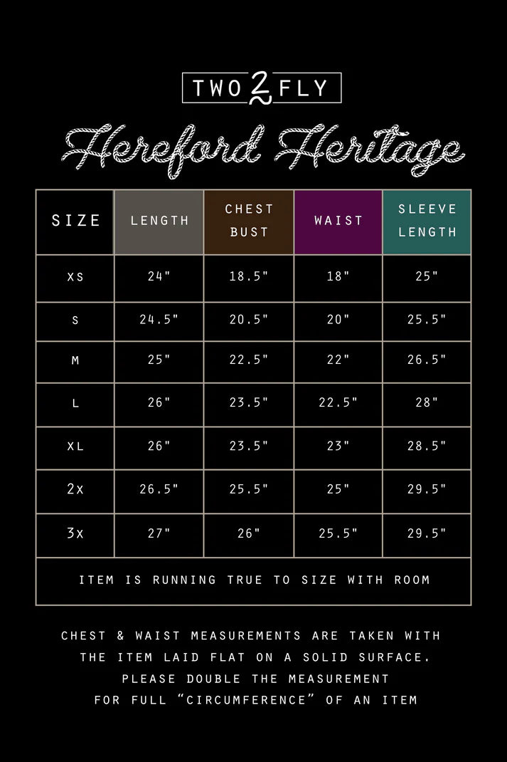 2 Fly Co. Hereford Heritage