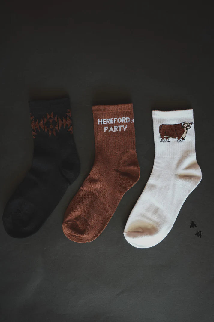 2 Fly Co. Sock Em Silly *Herf Kid's Socks