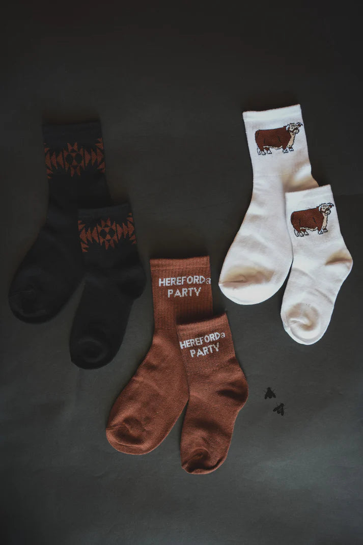 2 Fly Co. Sock Em Silly *Herf Kid's Socks