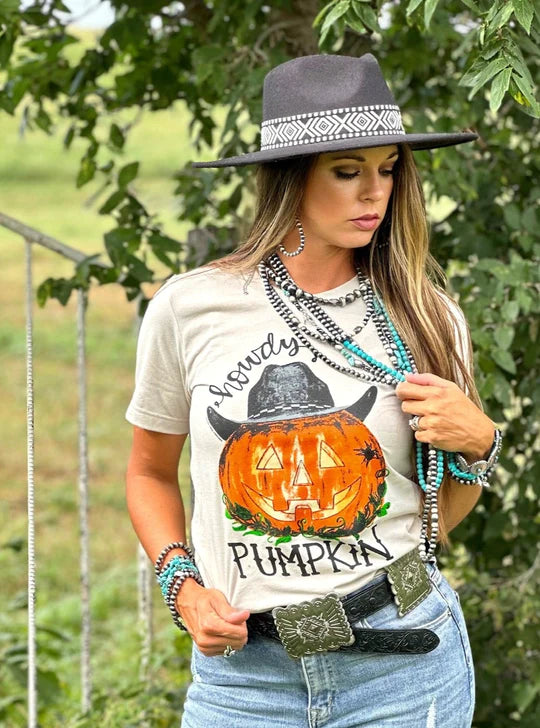 Texas True Threads Howdy Pumpkin Tee