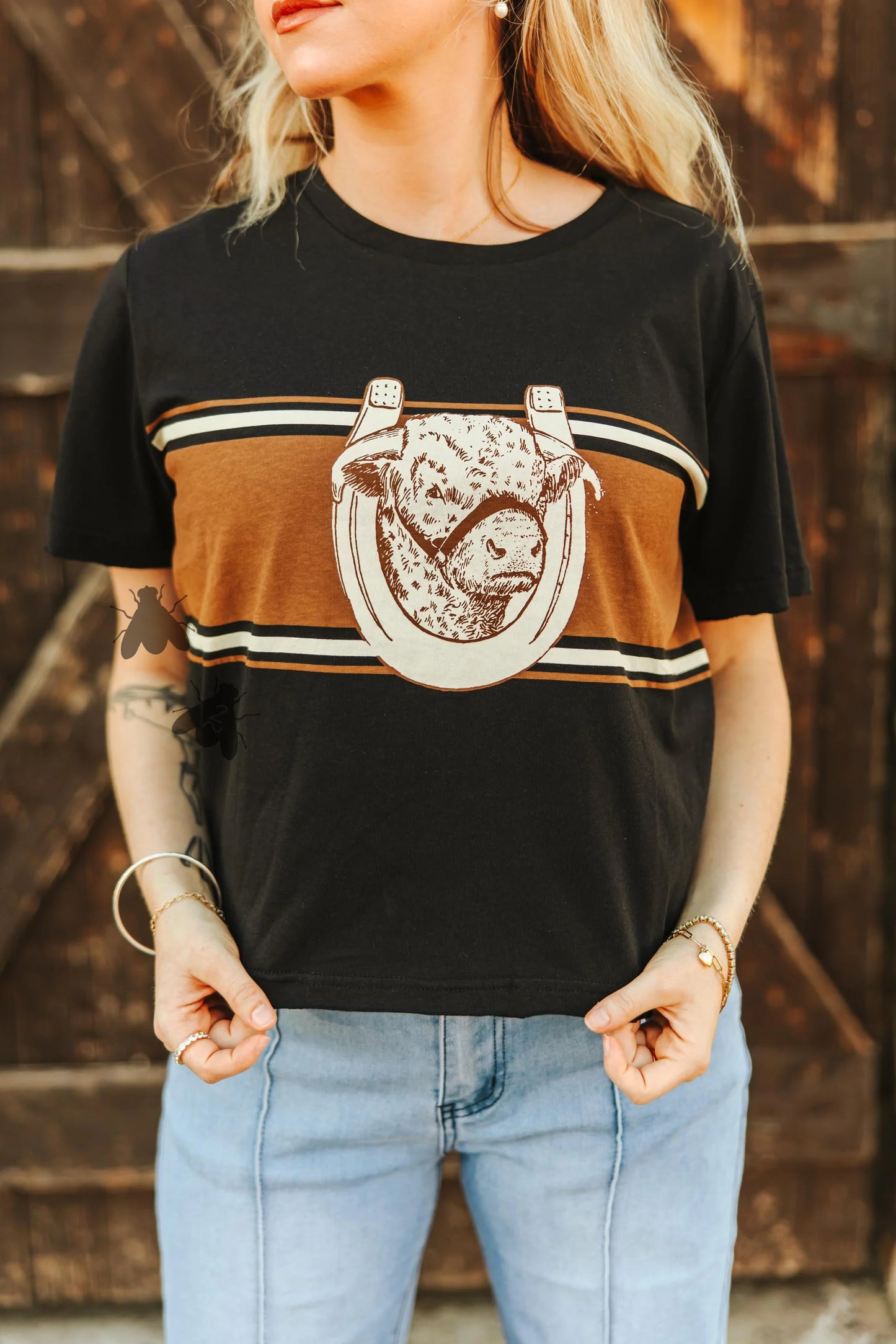 2 Fly Co. H-Ranch Tee *Midnight