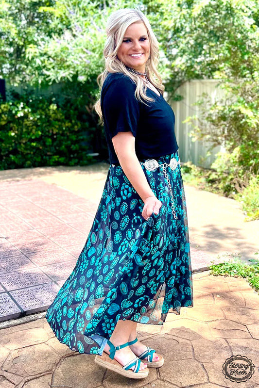 Sterling Kreek Concho Kreek Maxi Skirt