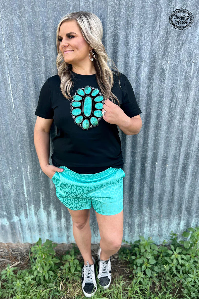 Sterling Kreek Streets of Turquoise Tee