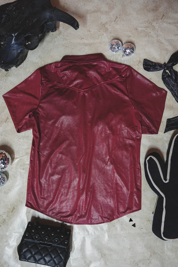 2 Fly Co. Leather Lux - Burgundy