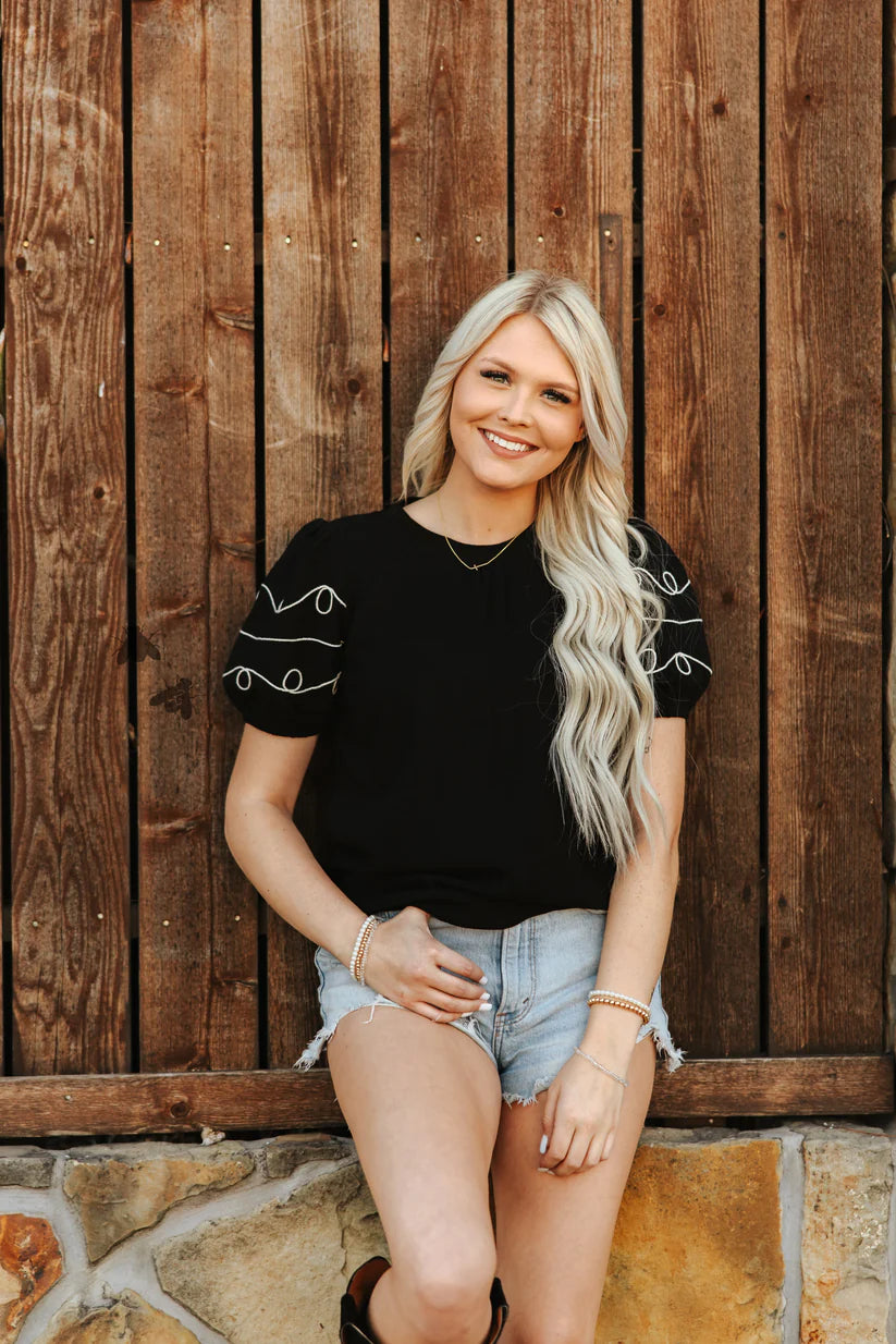 2 Fly Co. Loopty Lariat Top