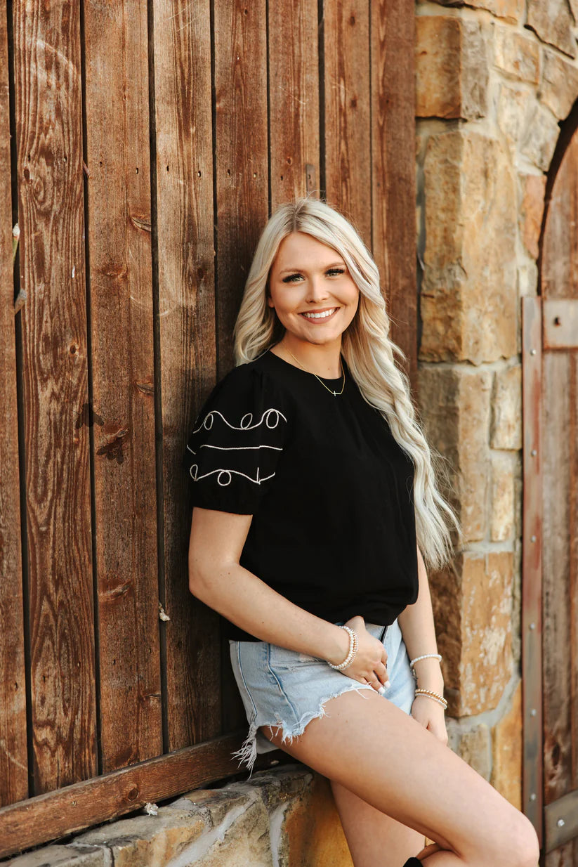 2 Fly Co. Loopty Lariat Top