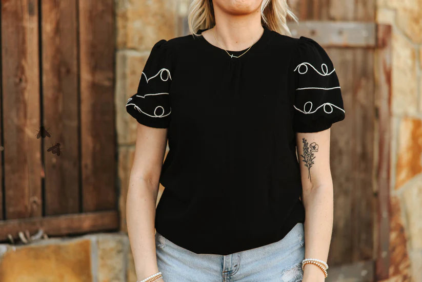 2 Fly Co. Loopty Lariat Top