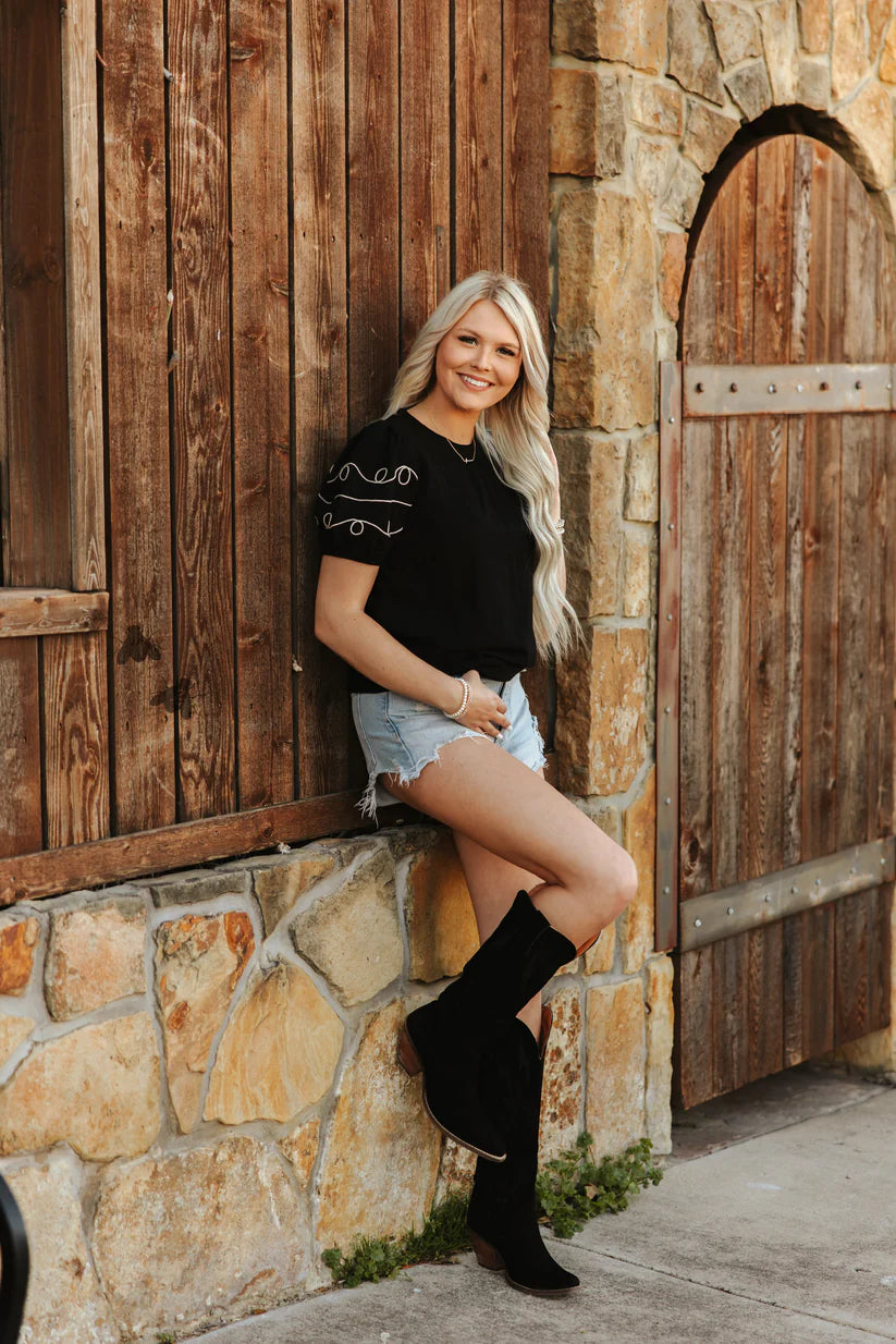 2 Fly Co. Loopty Lariat Top
