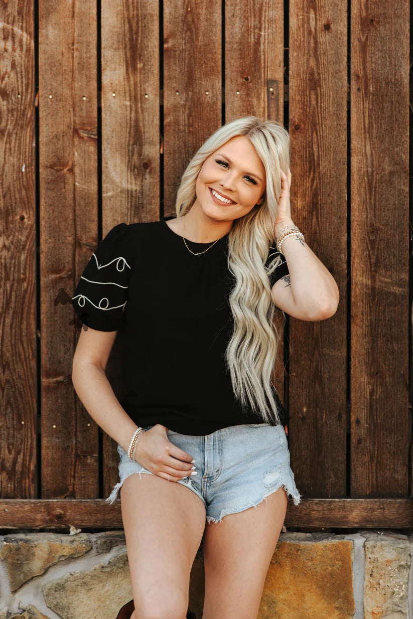 2 Fly Co. Loopty Lariat Top