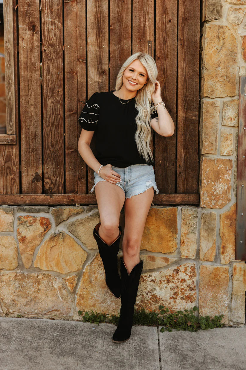2 Fly Co. Loopty Lariat Top