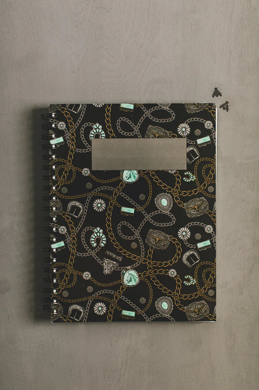 2 Fly Co. Noteworthy Lux Black Notebook