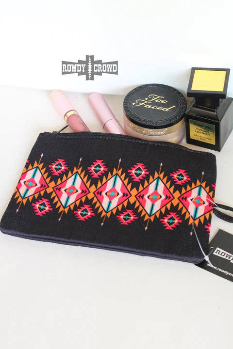 Rowdy Crowd Open Range Small Makeup Bag