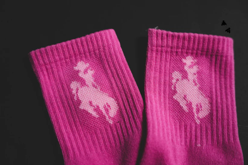 2 Fly Co. Sock Em Silly- Pink-Chromatic