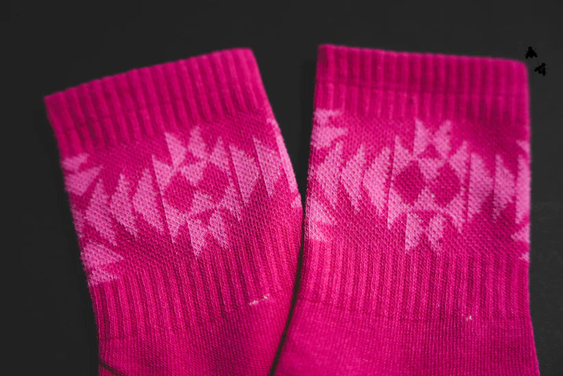 2 Fly Co. Sock Em Silly- Pink-Chromatic