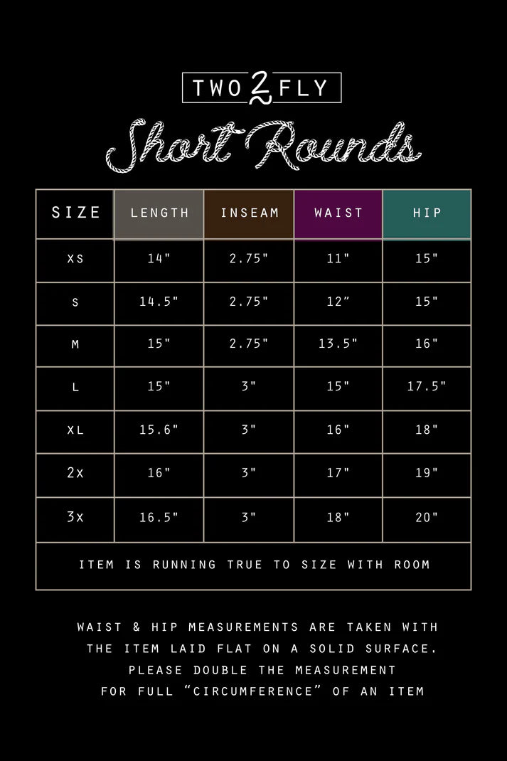 2 Fly Co. Short Rounds *Midnight