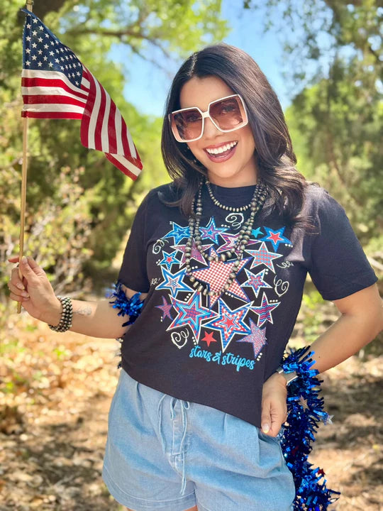 Texas True Threads Stars and Stripes Tee