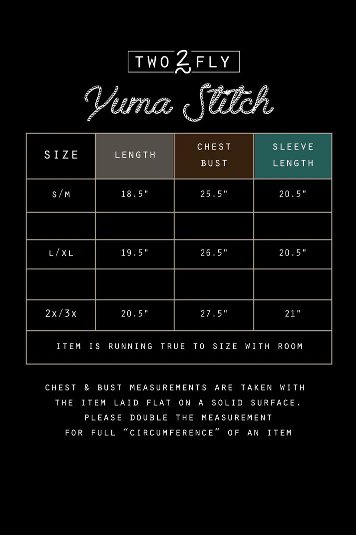 2 Fly Co. Yuma Stitch