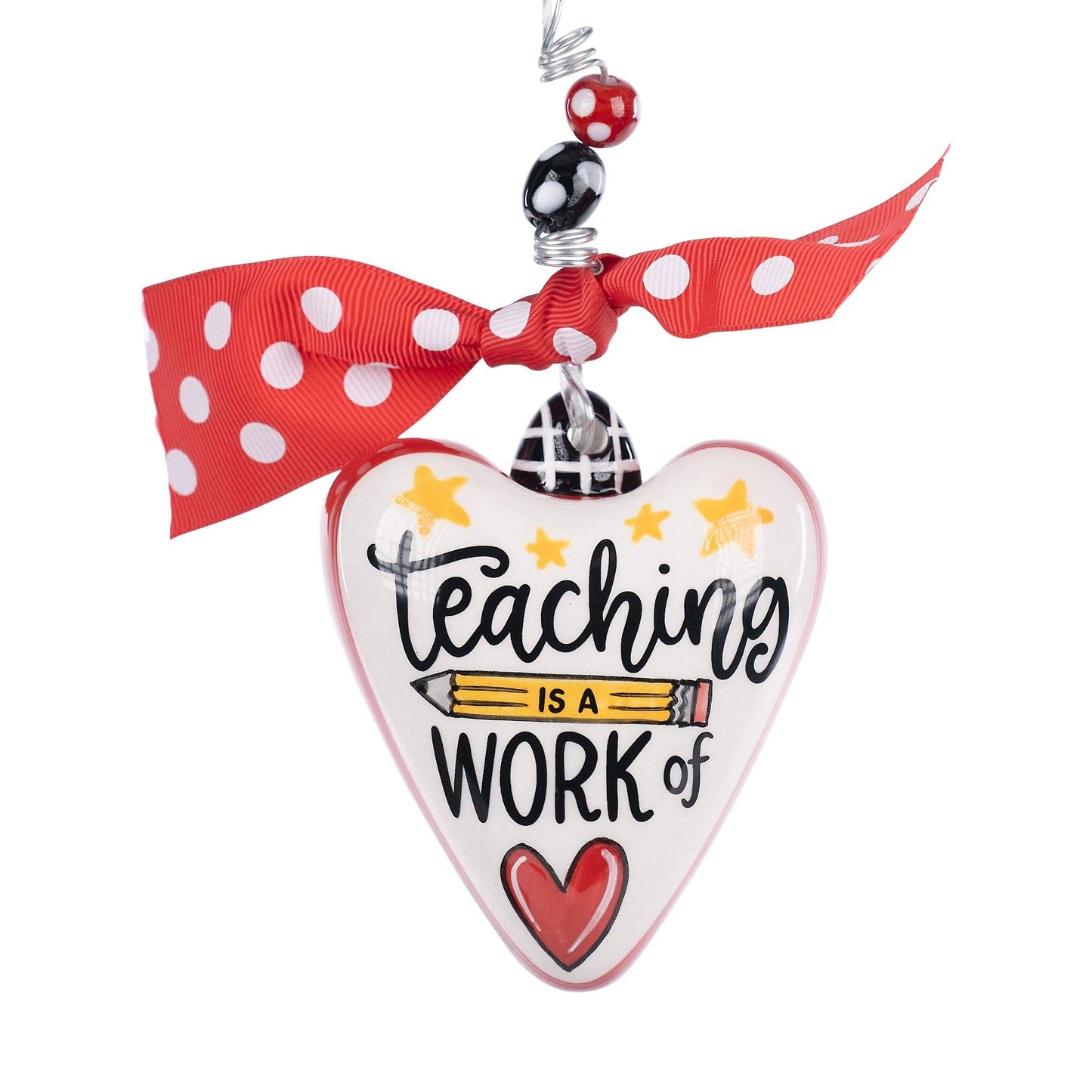 Teaching Heart Ornament