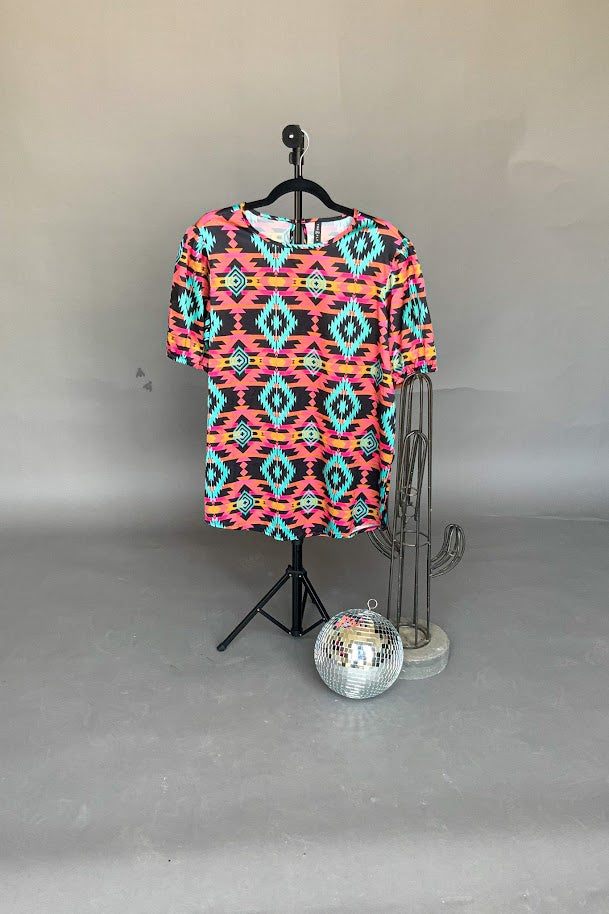 2 Fly Co. Bright Ranch Top