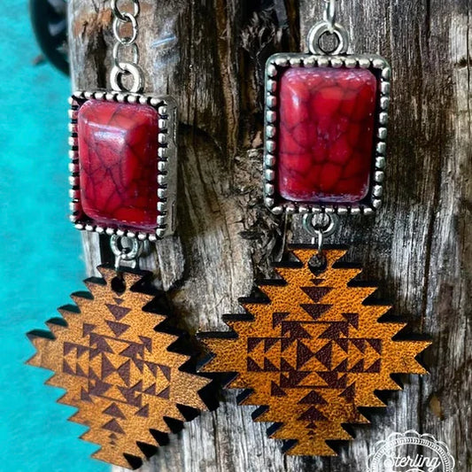 Sterling Kreek Fireball Earrings