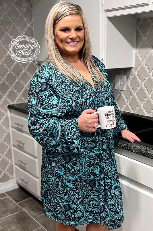 Turquoise Dreams Robe