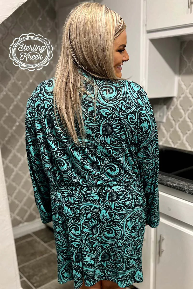 Turquoise Dreams Robe