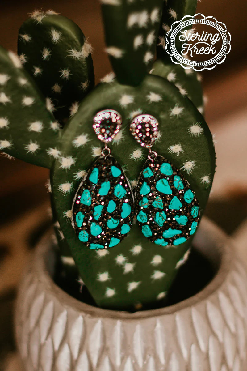 Sterling Kreek Timeless Turquoise Earrings