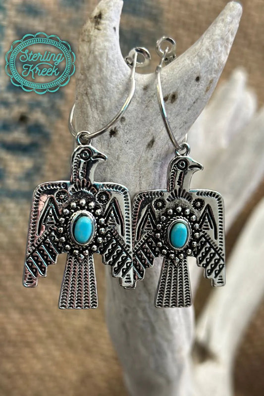 Sterling Kreek Wild Thunderbird Earrings