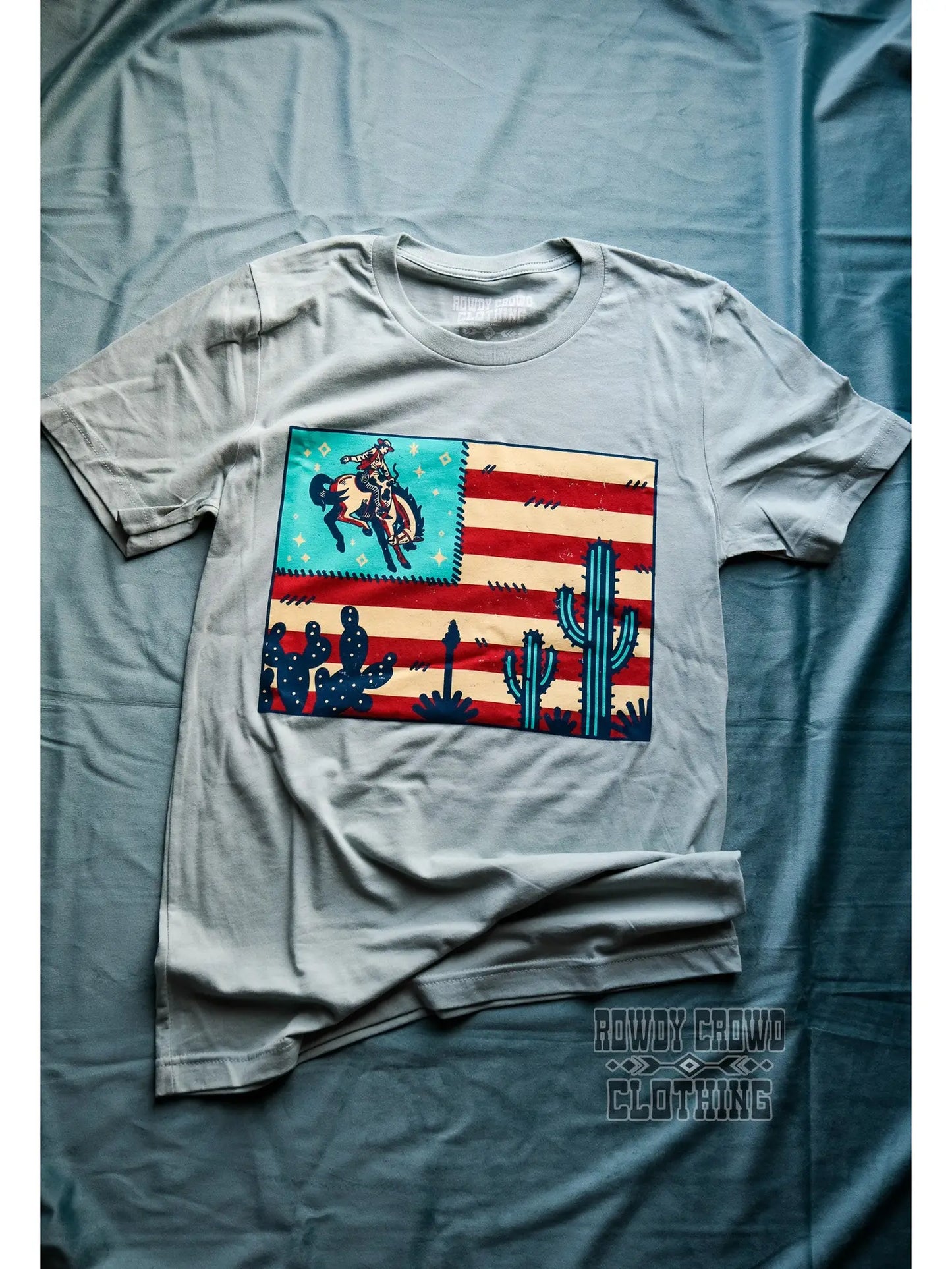 Rowdy Crowd Star Spangled Tee