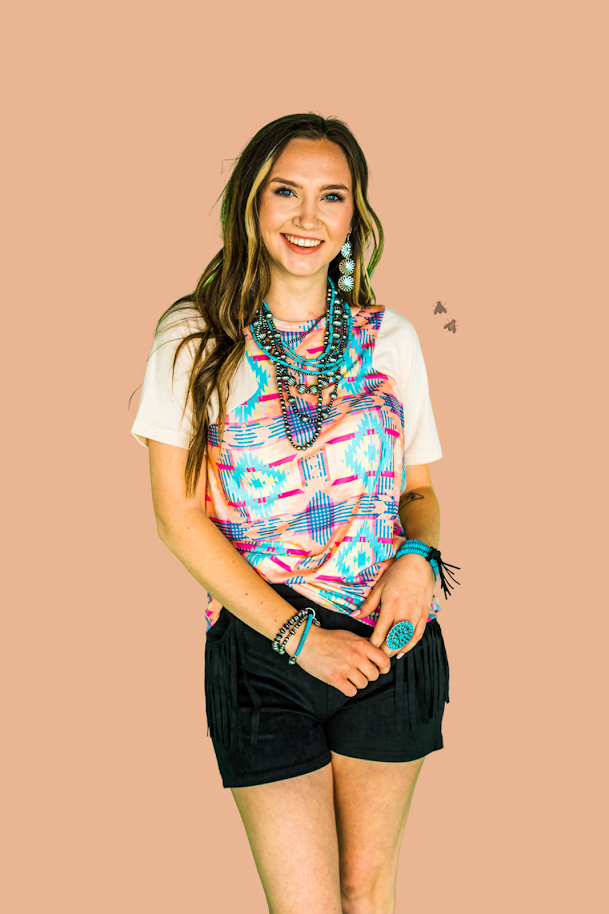 2 Fly Co. Womack Aztec Top